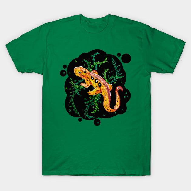 Cute Newt T-Shirt by stickerjock